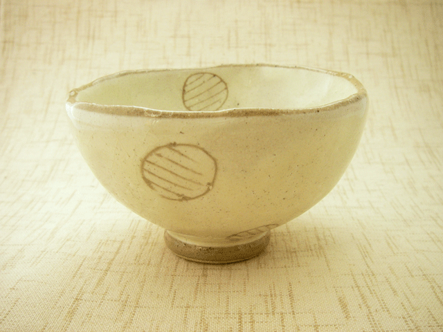 アウトレット　丸紋　陶碗