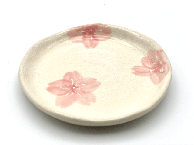紅桜　小皿