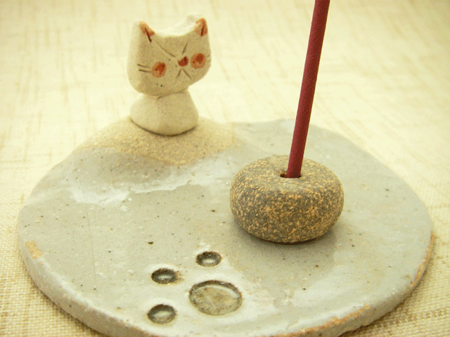 ≪猫雑貨・猫グッズ≫ほっこりネコ香皿