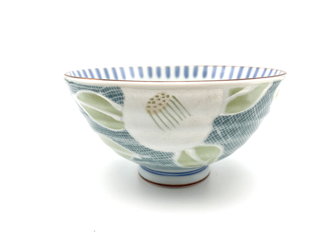 白つばき　お茶碗