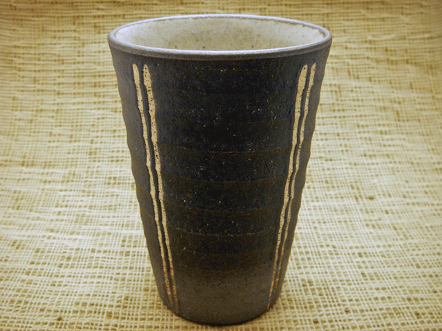 古代十草フリーカップ（青）
