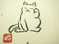 ねこ物語ポチ袋「きもち」