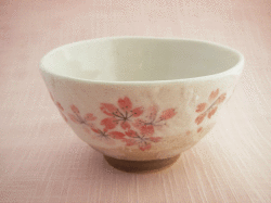 平安桜　飯碗（ピンク）