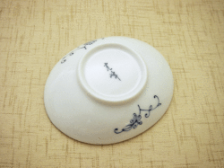 <和食器　小皿>線唐草　3.5楕円鉢