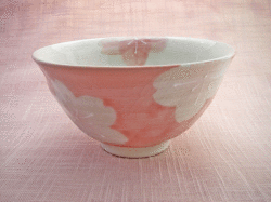 紅桜 組飯碗セット