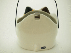 【猫雑貨　蚊遣器】幸せこいこい猫蚊遣器（みけ）