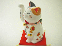 彩絵 めでたづくし金運招き猫